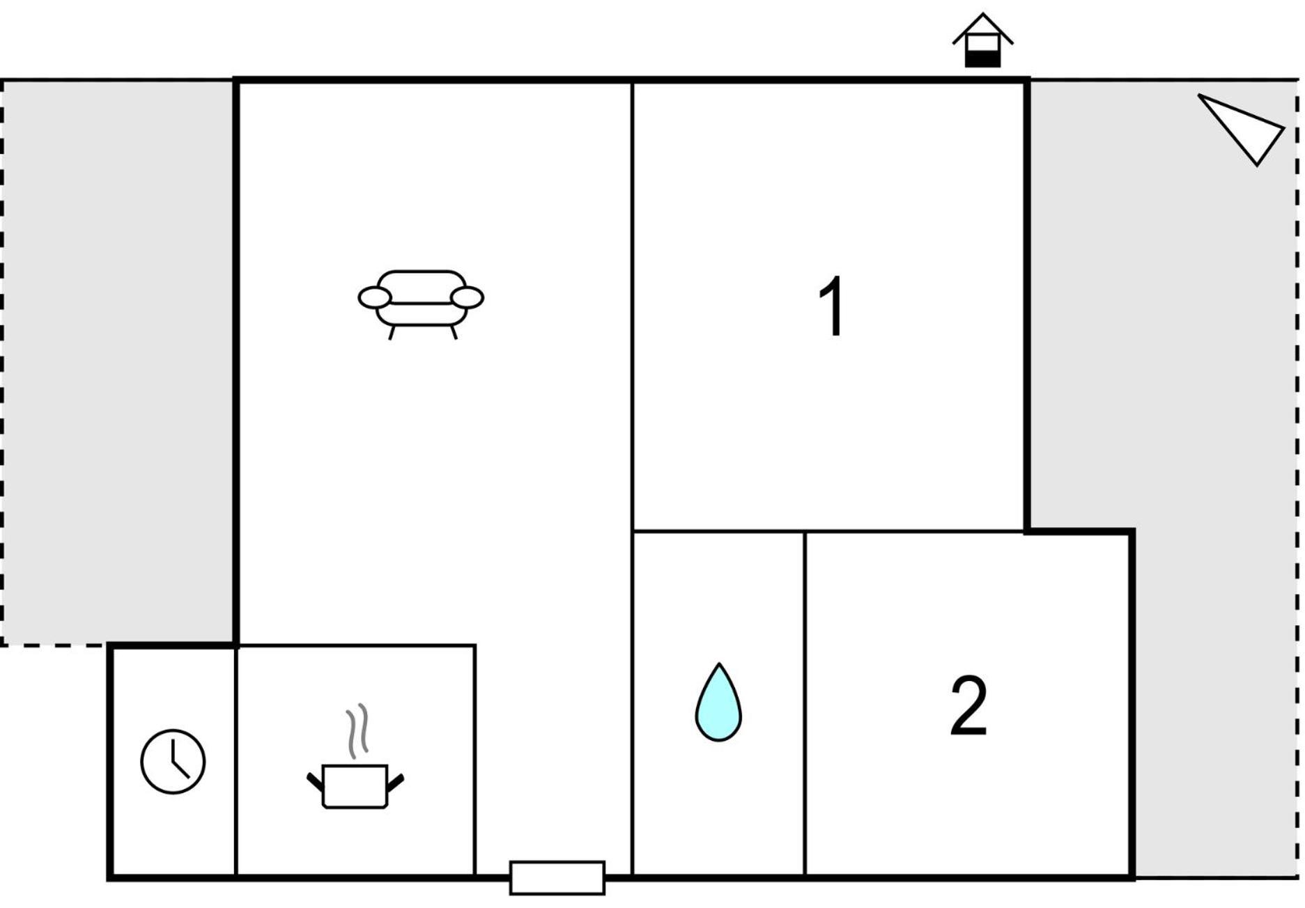 2 Bedroom Nice Apartment In グアルダマル・デル・セグラ エクステリア 写真